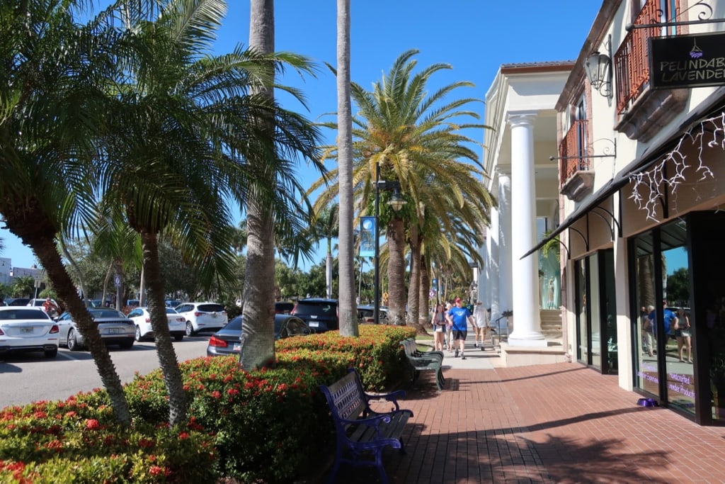 St. Armands Circle Sarasota FL