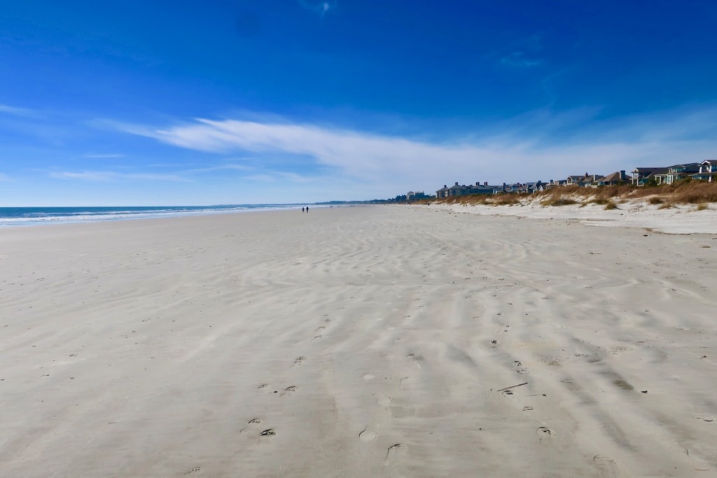 Looking for shells is one of the best things to do on Kiawah Island