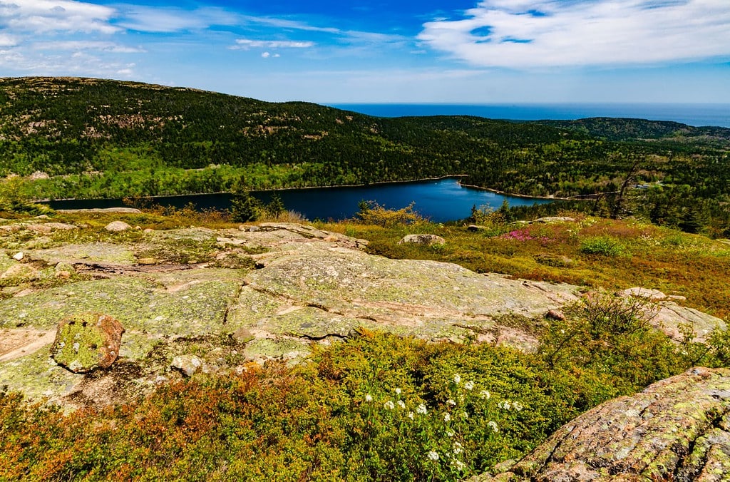 Cadillac Mountain in Acadia National Park