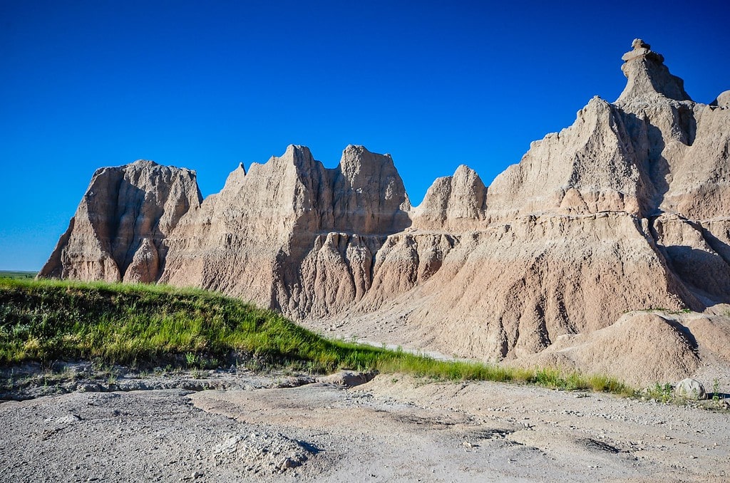 Hoodoos in Badlands National Park