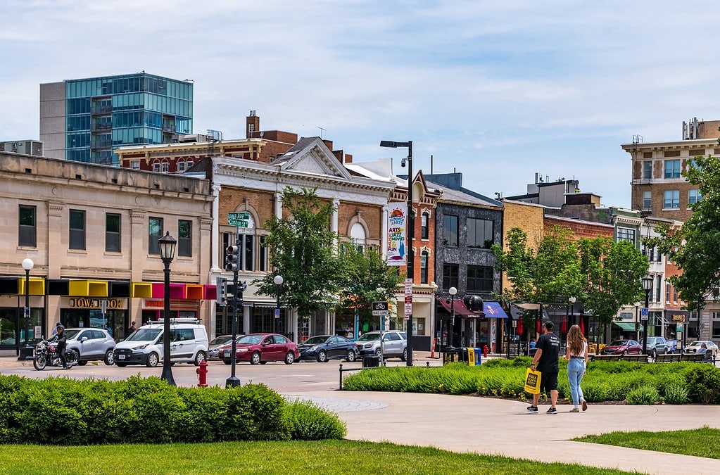 Iowa City street