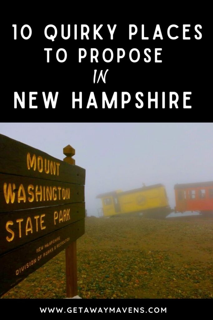 Quirky Romantic New Hampshire Places to propose