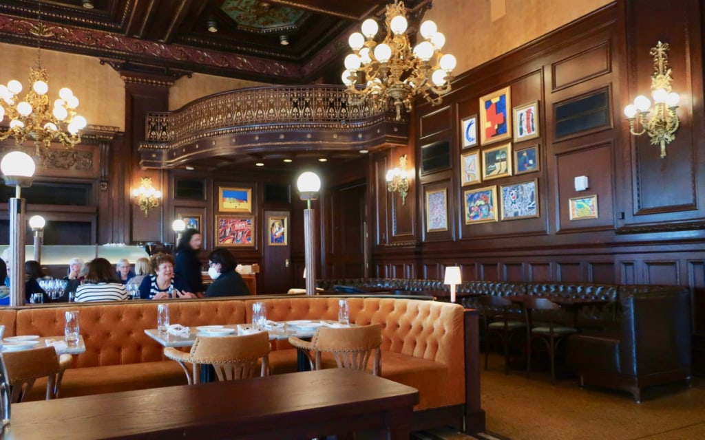 Le Cavalier Restaurant retains its beautiful historic look at Hotel DuPont