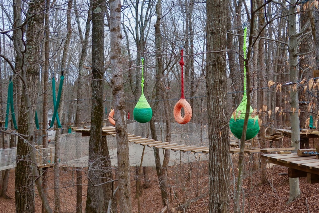 Treetop Quest at Explore Park Roanoke VA