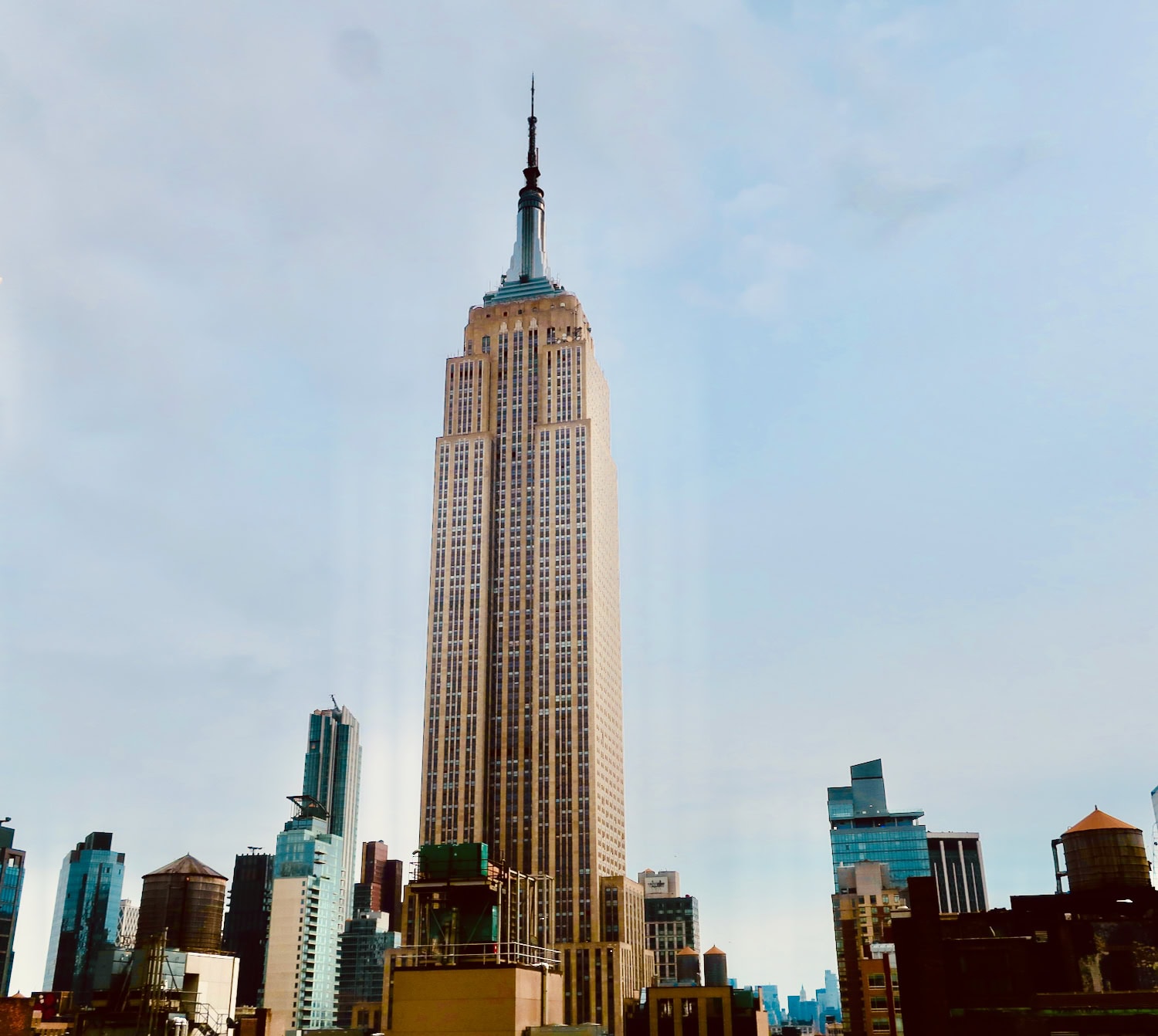 Empire State Building from the Archer Hotel Rooftop Bar