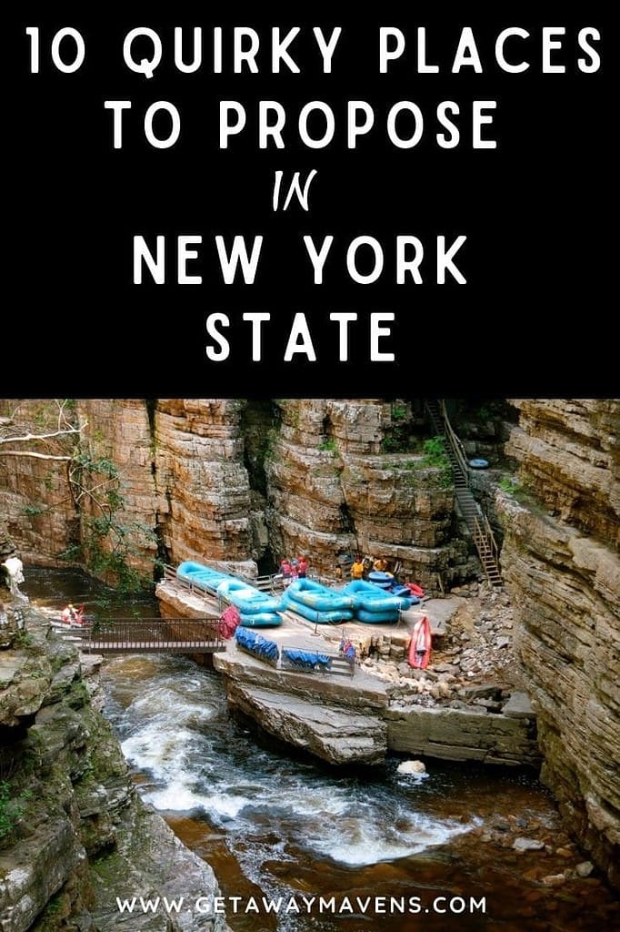 10 Quirky Romantic Places to Propose in New York Pin