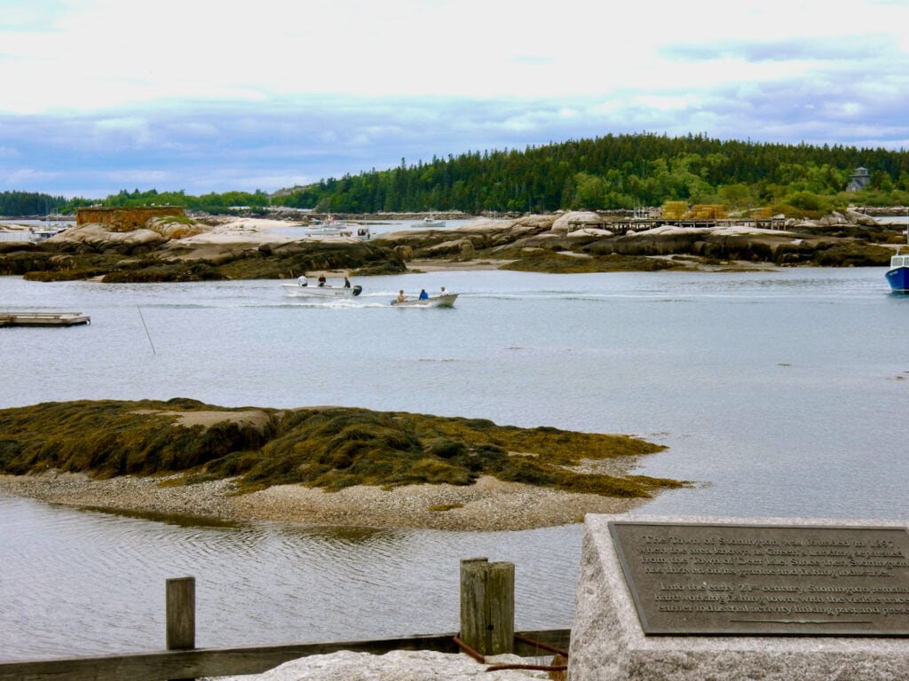 Stonington Maine harbor