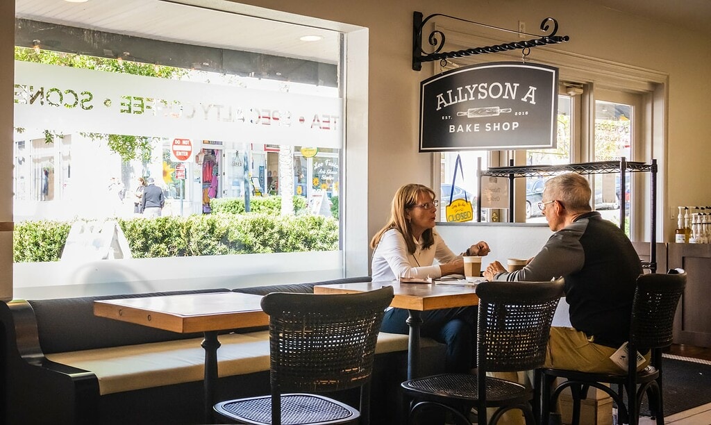 Couple at Allyson A Bake Shop