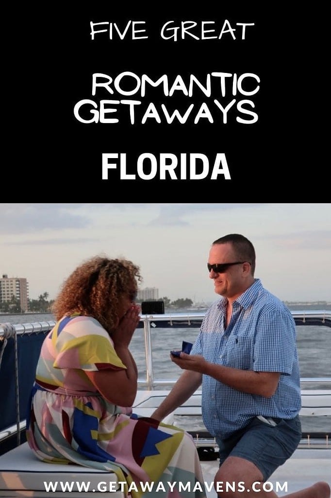 Romantic Getaways in Florida pin