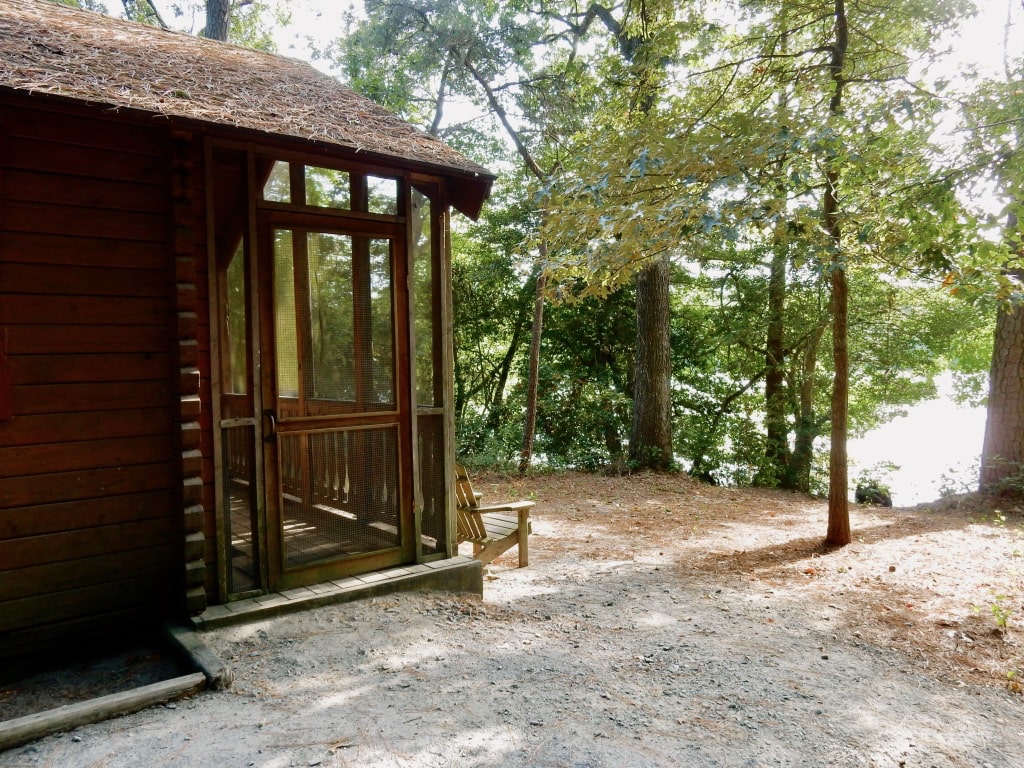 Cabin at Trap Pond State Park Laurel Delaware