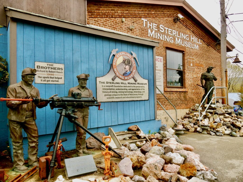 Entrance to Sterling HIll Mining Museum NJ