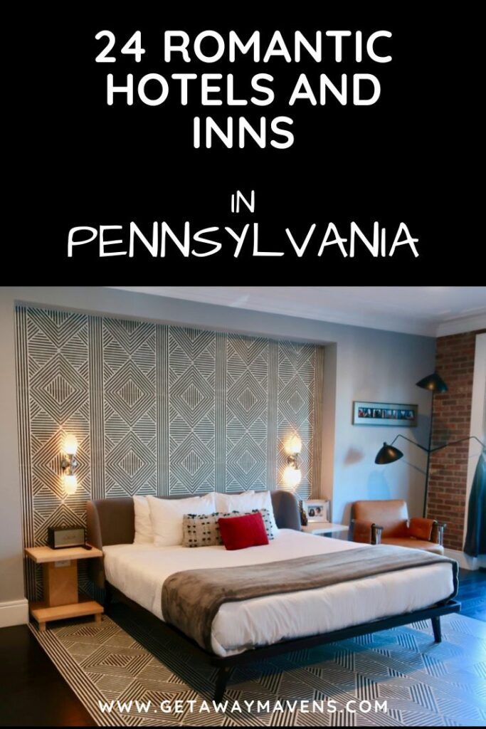 Romantic Hotels in PA Pin