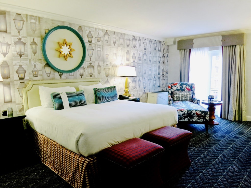 Guest room at The Alexandrian Hotel Alexandria VA