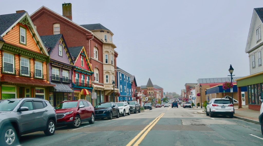 Downtown Yarmouth Nova Scotia