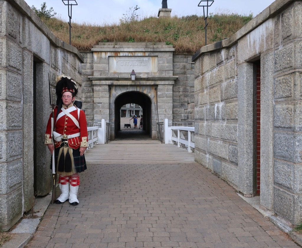 Entrance to Halifax Citadel