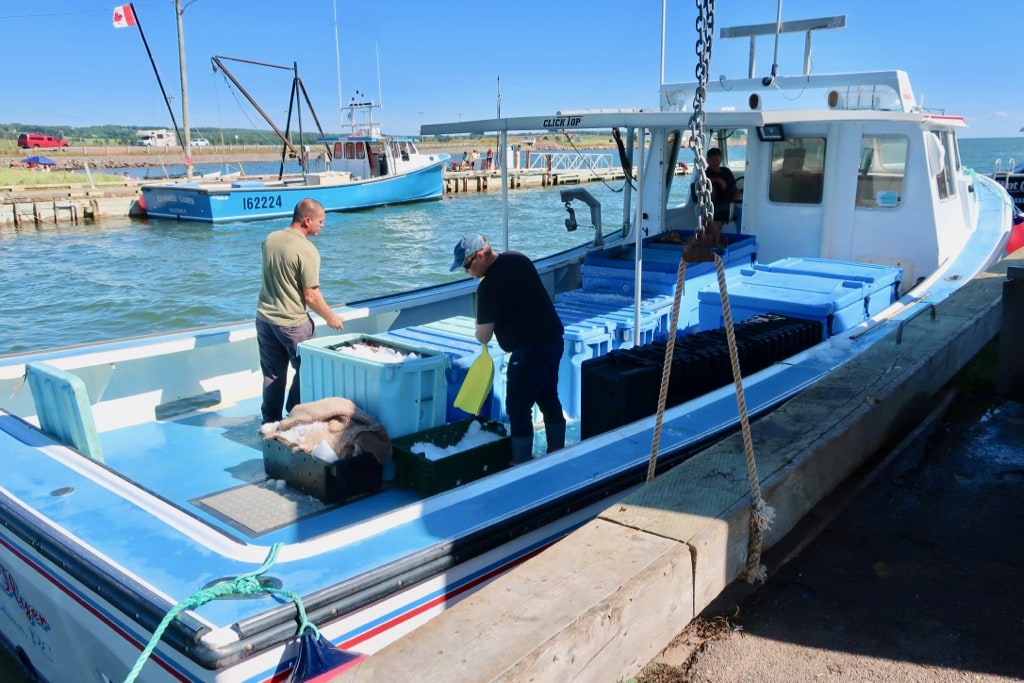 Fishermen Victoria by the Sea PEI