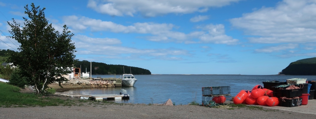 Fishing cove around Cabot Trail NS