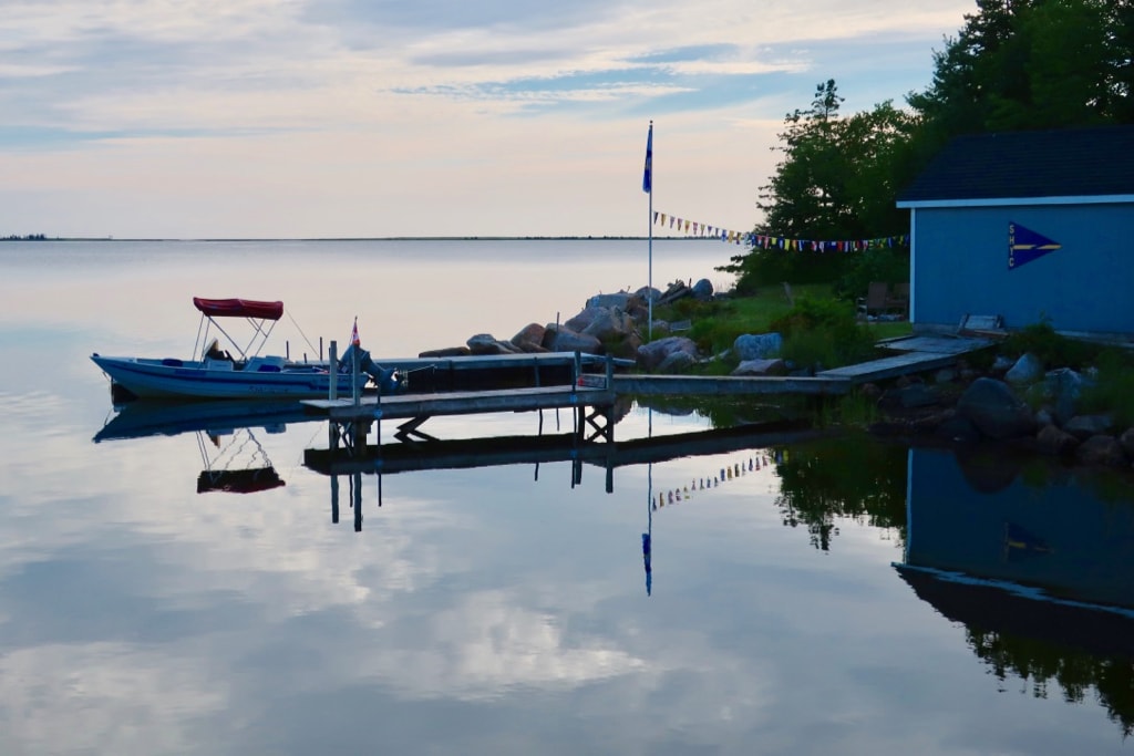 South Harbour Yacht Club morning calm