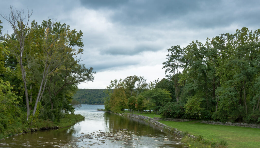 Cayuga inlet at Taughannock Creek