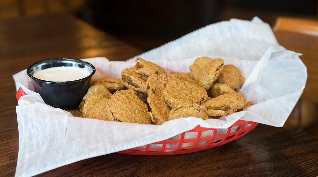 Fried Pickles at the Fargo Bar & Grill