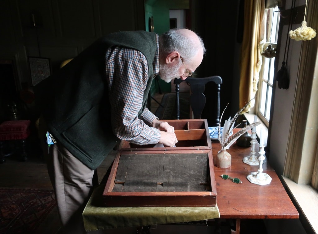 Bidwell House docent, Richard Greene, MA