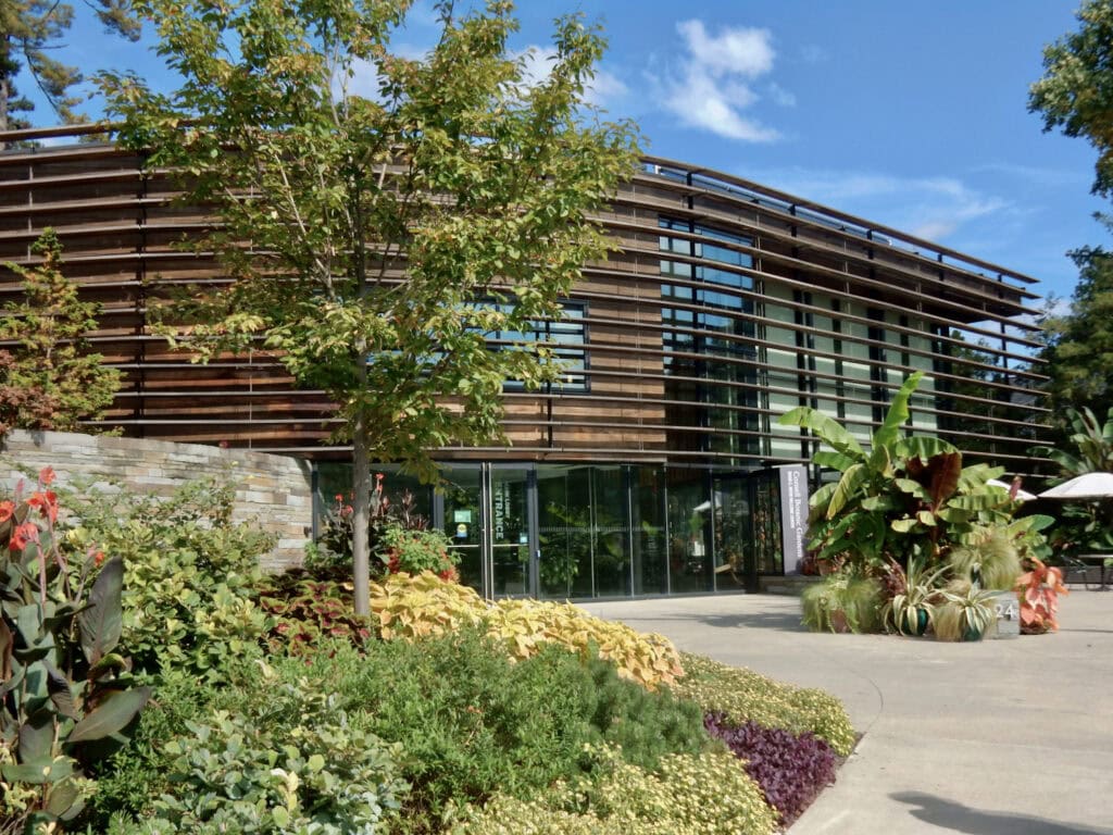 Cornell Botanical Gardens LEED designed Welcome Center Ithaca NY
