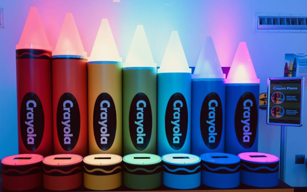 Crayola Piano at The Strong Museum of Play Rochester NY