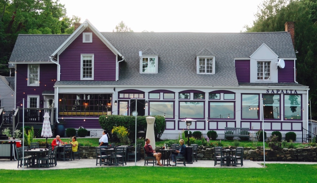 Sapalta Restaurant at Plum Point Lodge Himrod NY on Seneca Lake