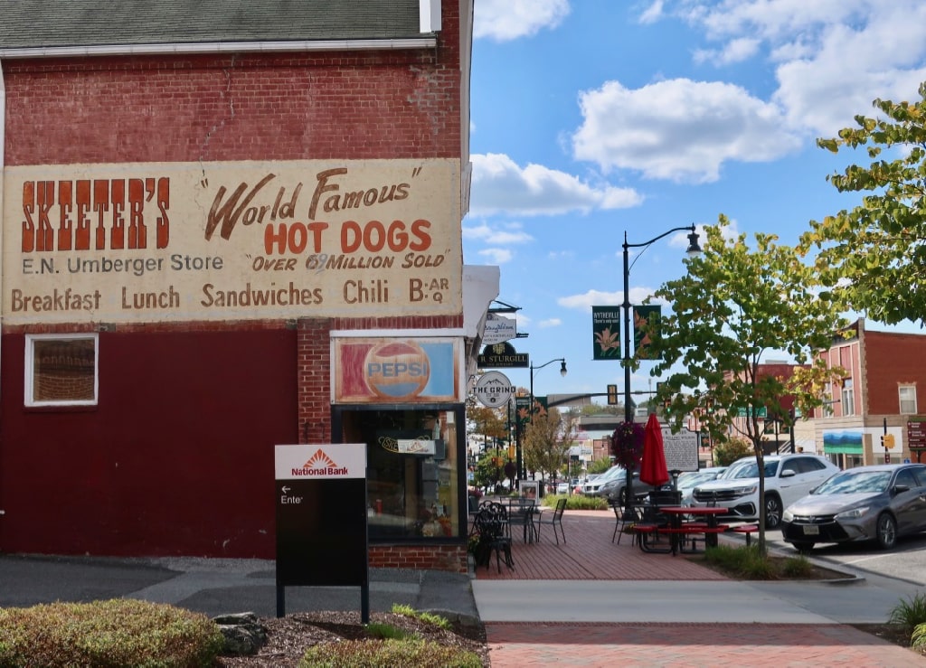 Skeeters Hot Dog Mural Main St. Wytheville VA