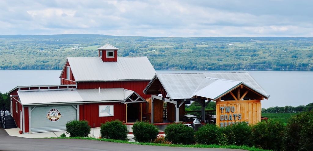 Two Goats Brewing on Seneca Lake NY