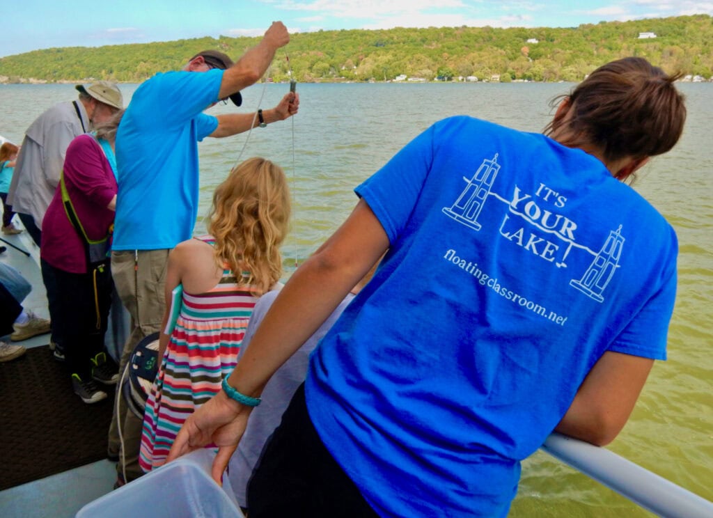 Water Monitoring Cruise on Cayuga Lake NY