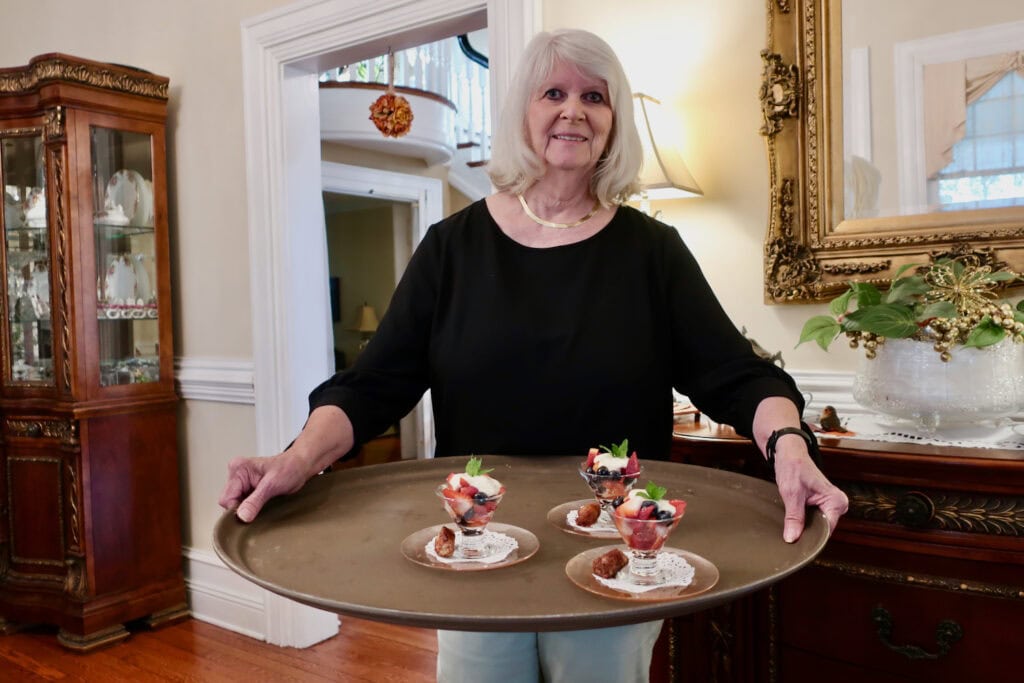 Patti's breakfast at Trinkle Mansion B&B Wytheville VA