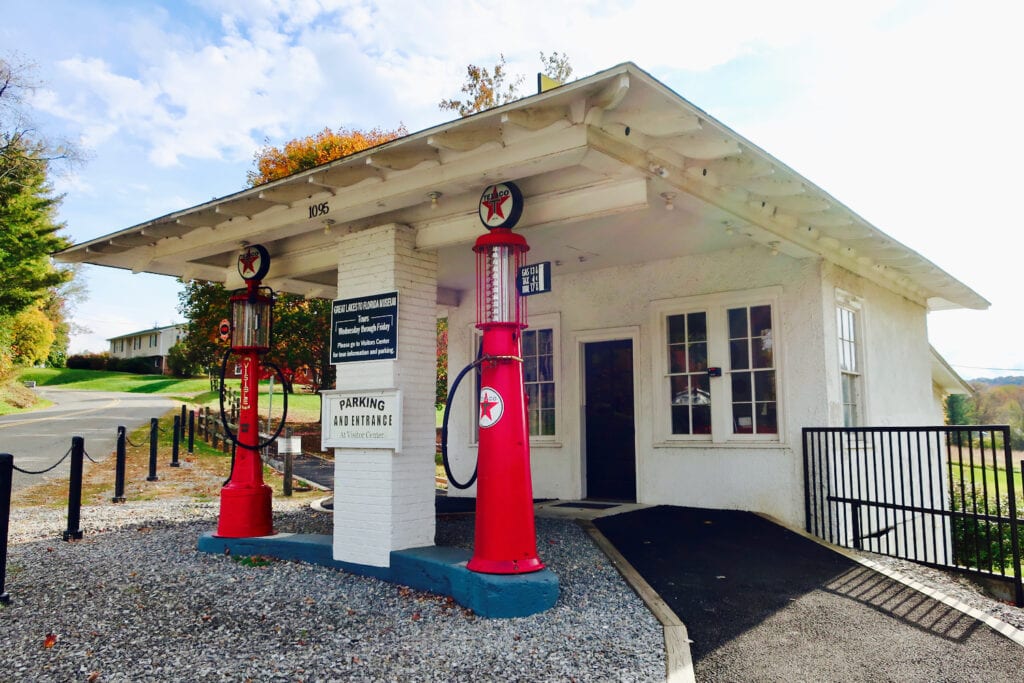 Exterior of Great Lakes to Florida Museum in Wytheville VA