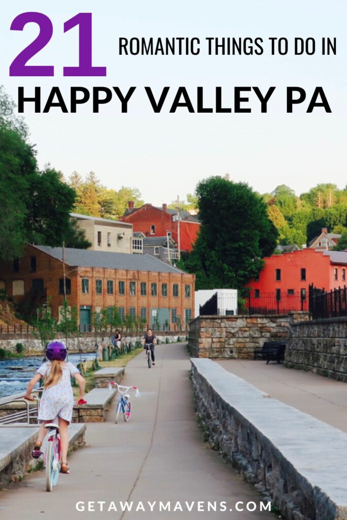 Happy Valley PA Things to do Pin