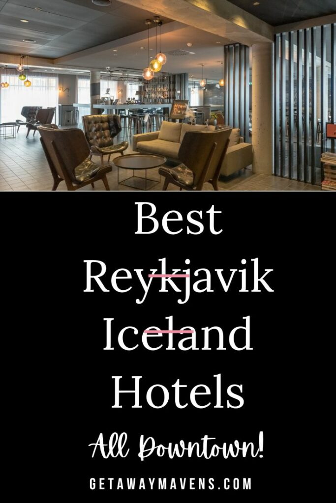 Best Reykjavik Hotels pin