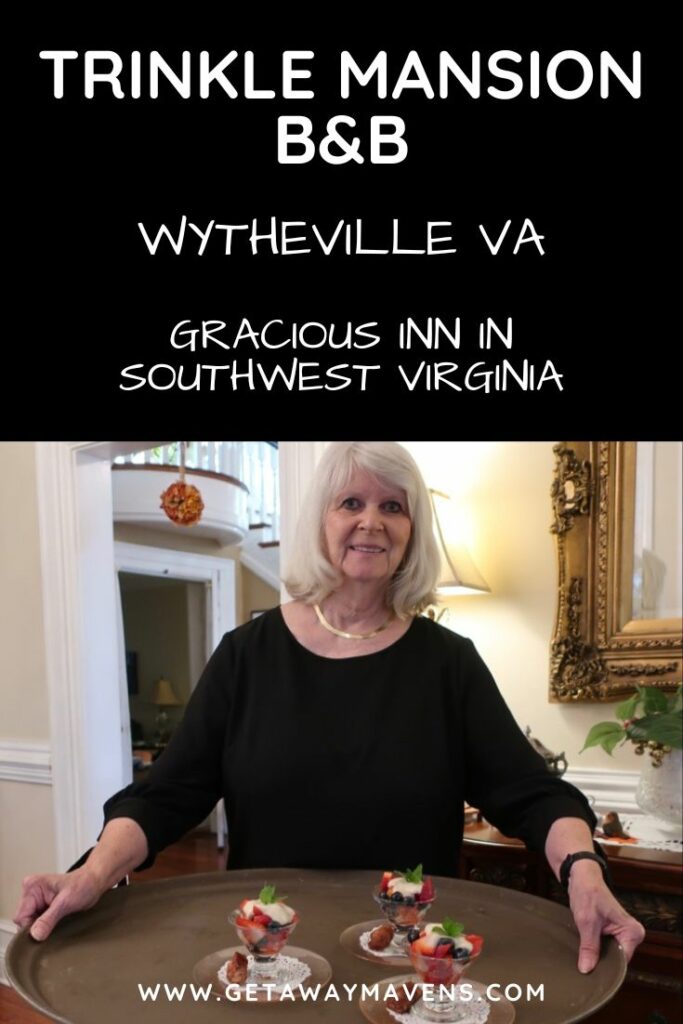 Trinkle Mansion BnB Wytheville VA Pin