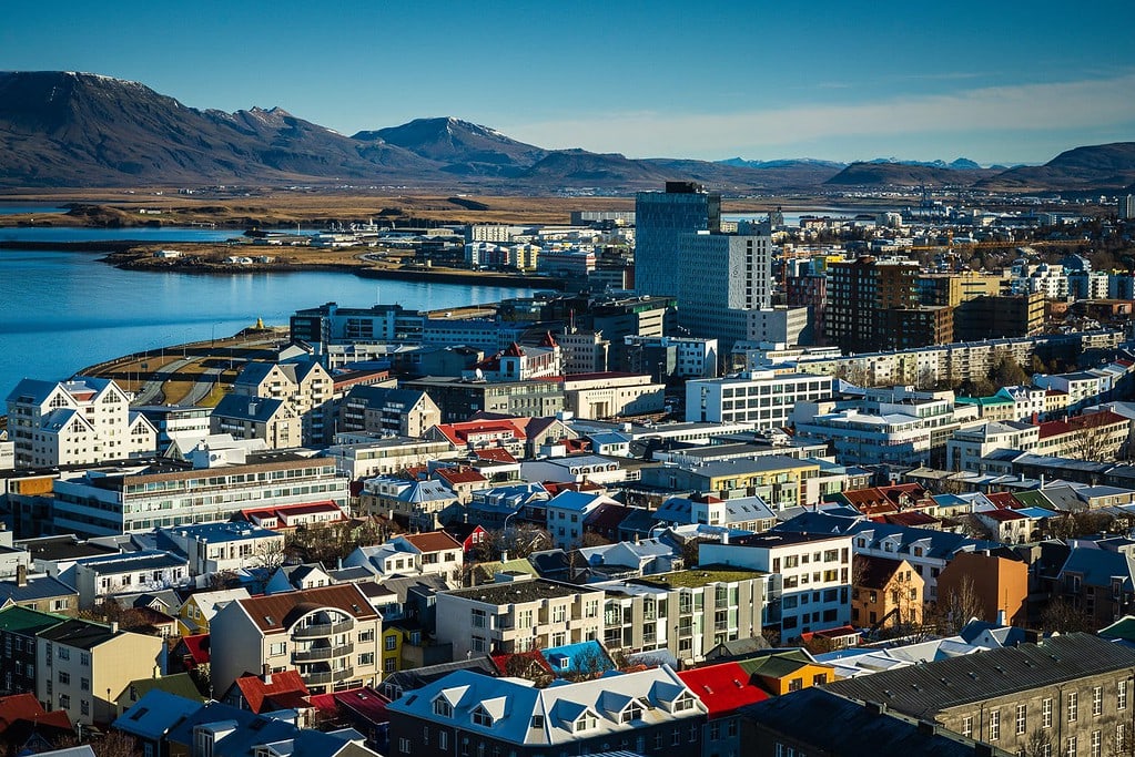 Reykjavik cityscape