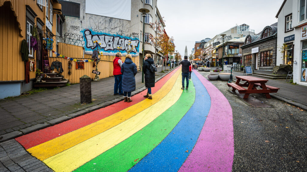 Reykjavic Rainbow Street