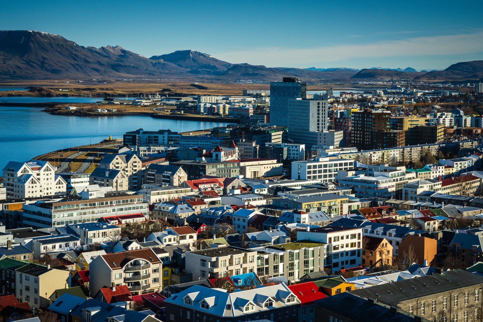 Reykjavik cityscape