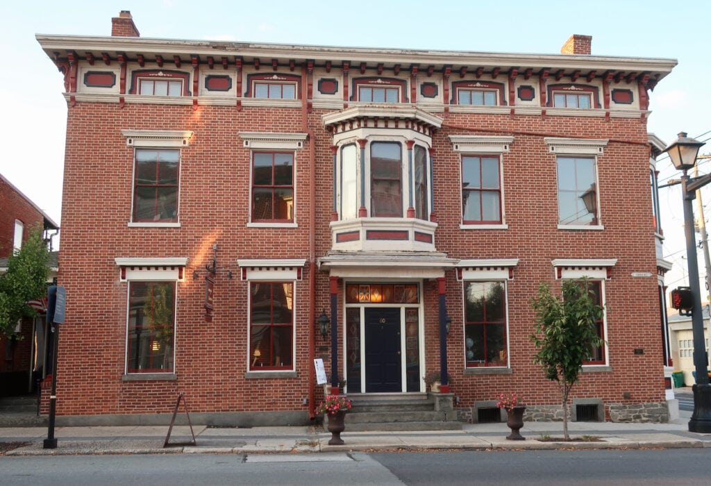 Swope Manor exterior downtown Gettysburg PA