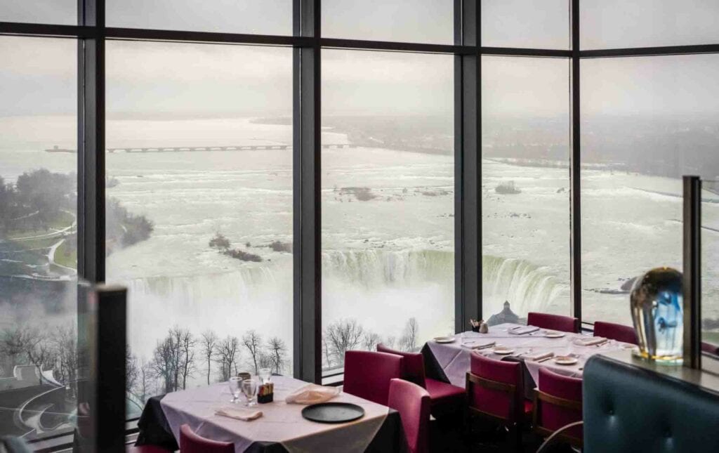 View from Watermark Fallsview Dining Room