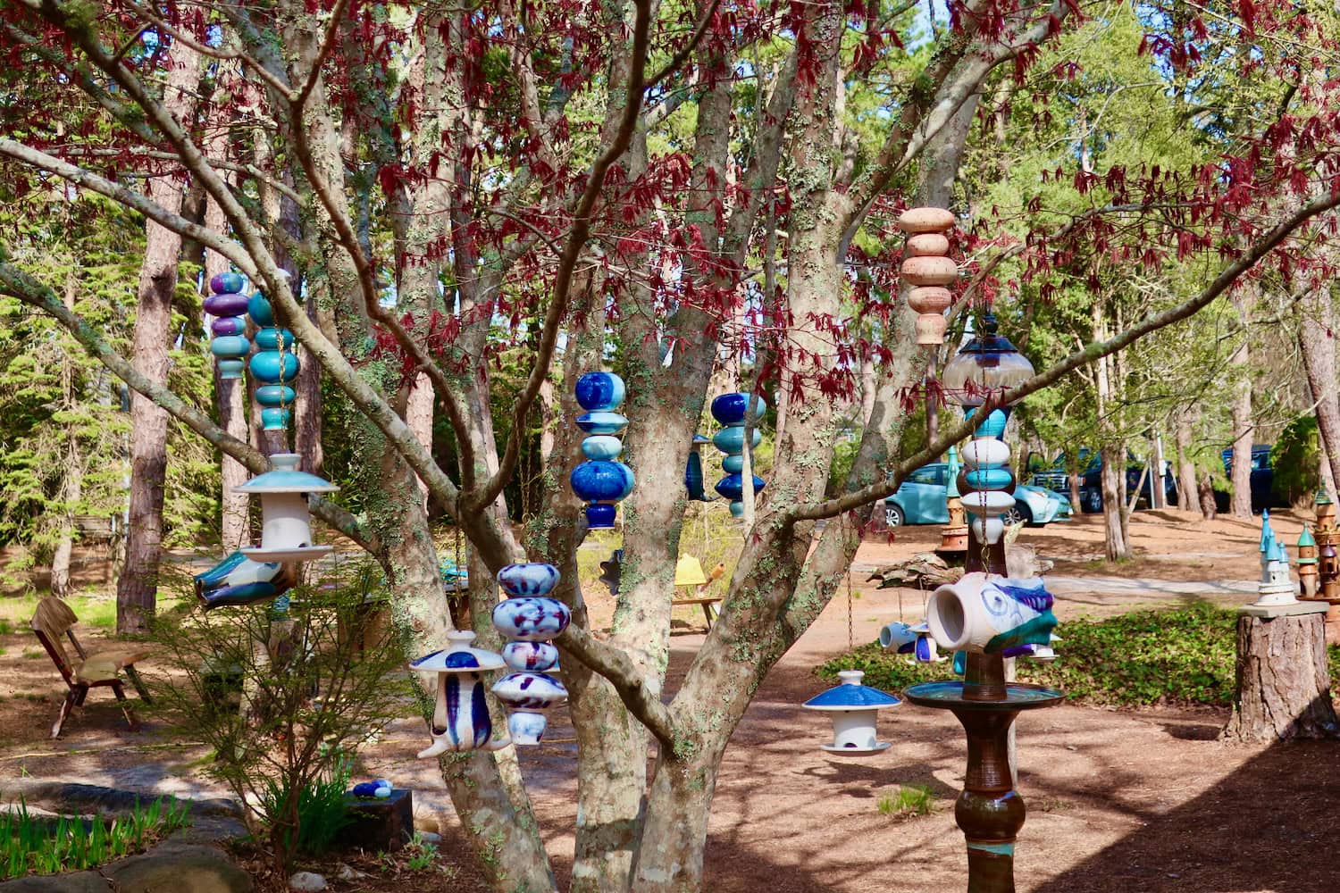 Scargo Pottery garden ceramics Dennis MA