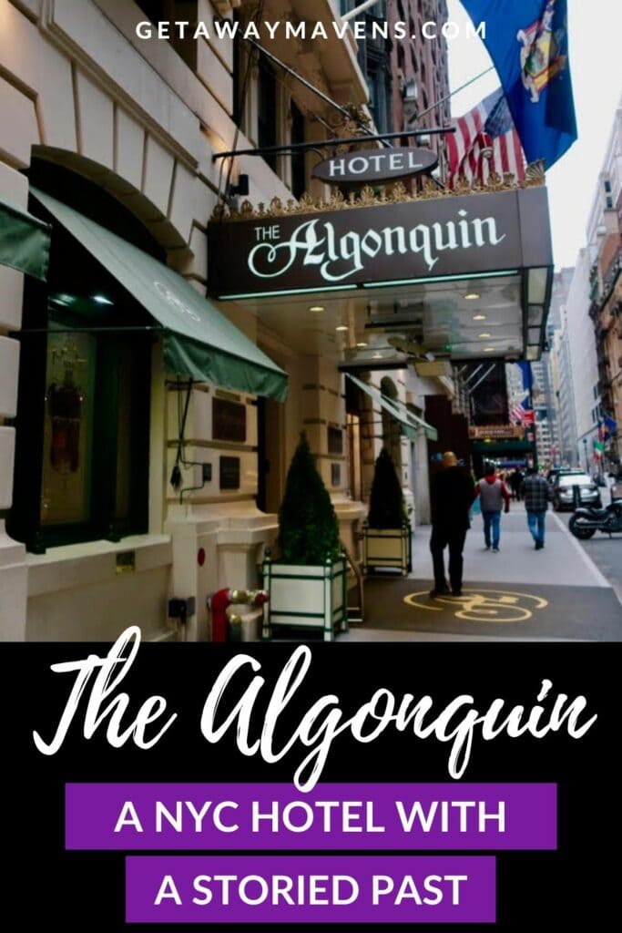 Algonquin Hotel pin