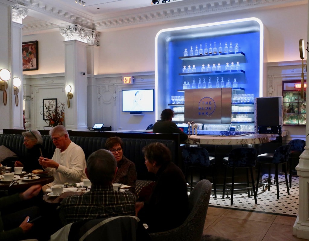 The Blue Bar at the Algonquin Hotel Times Square