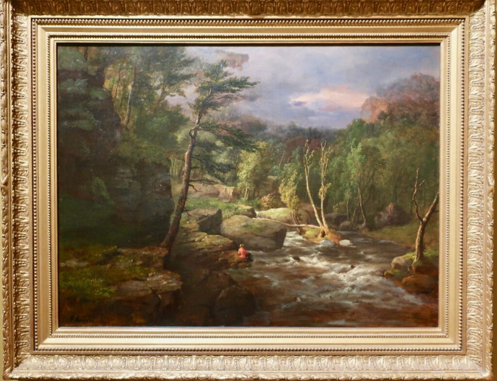 George Inness landscape at Montclair Art Museum NJ