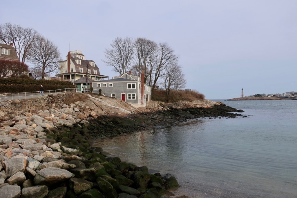 Road to Fort Sewall Marblehead MA