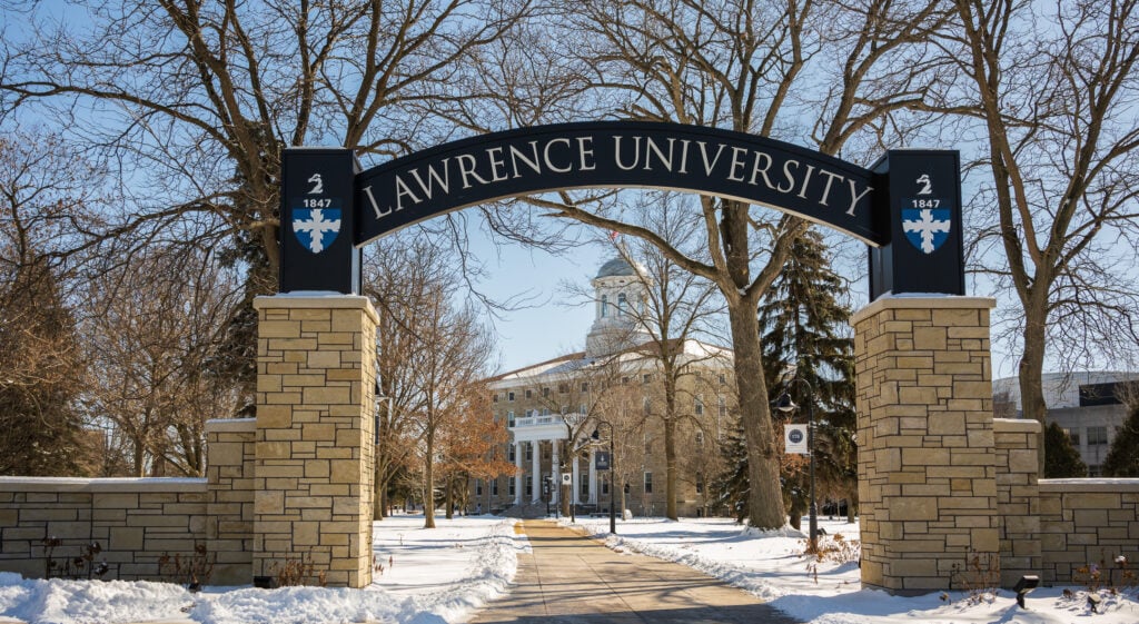 Lawrence University gate