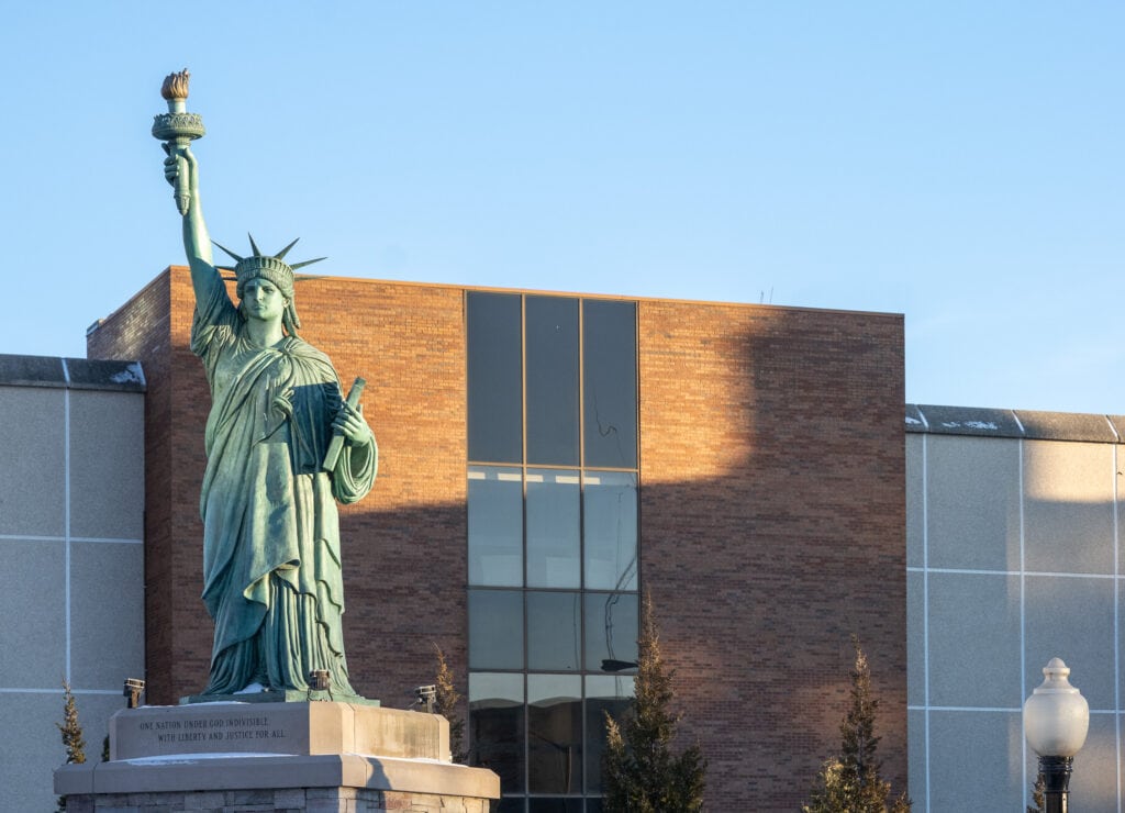 Neenah WI Statue of Liberty