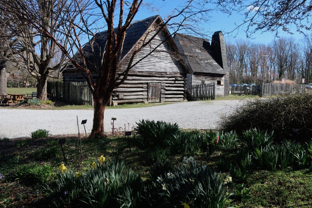 1700's tenant shack at Historic London Town and Gardens Edgewater MD