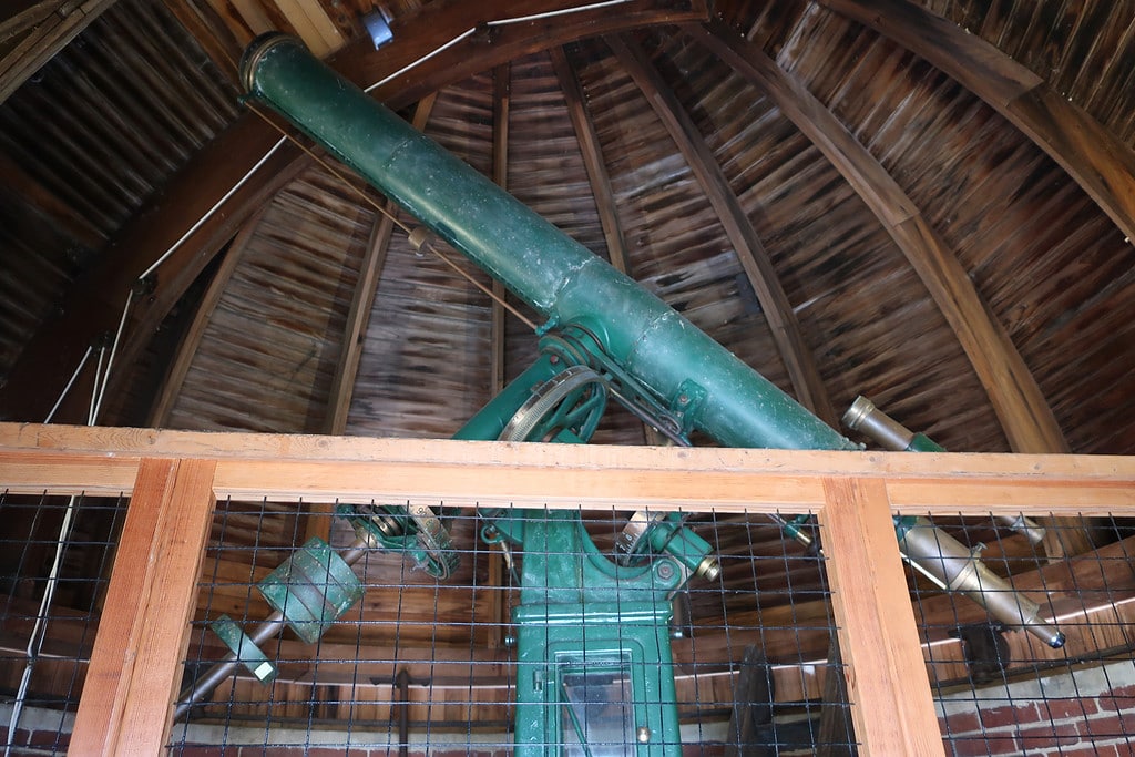 Original telescope at Hildene observatory